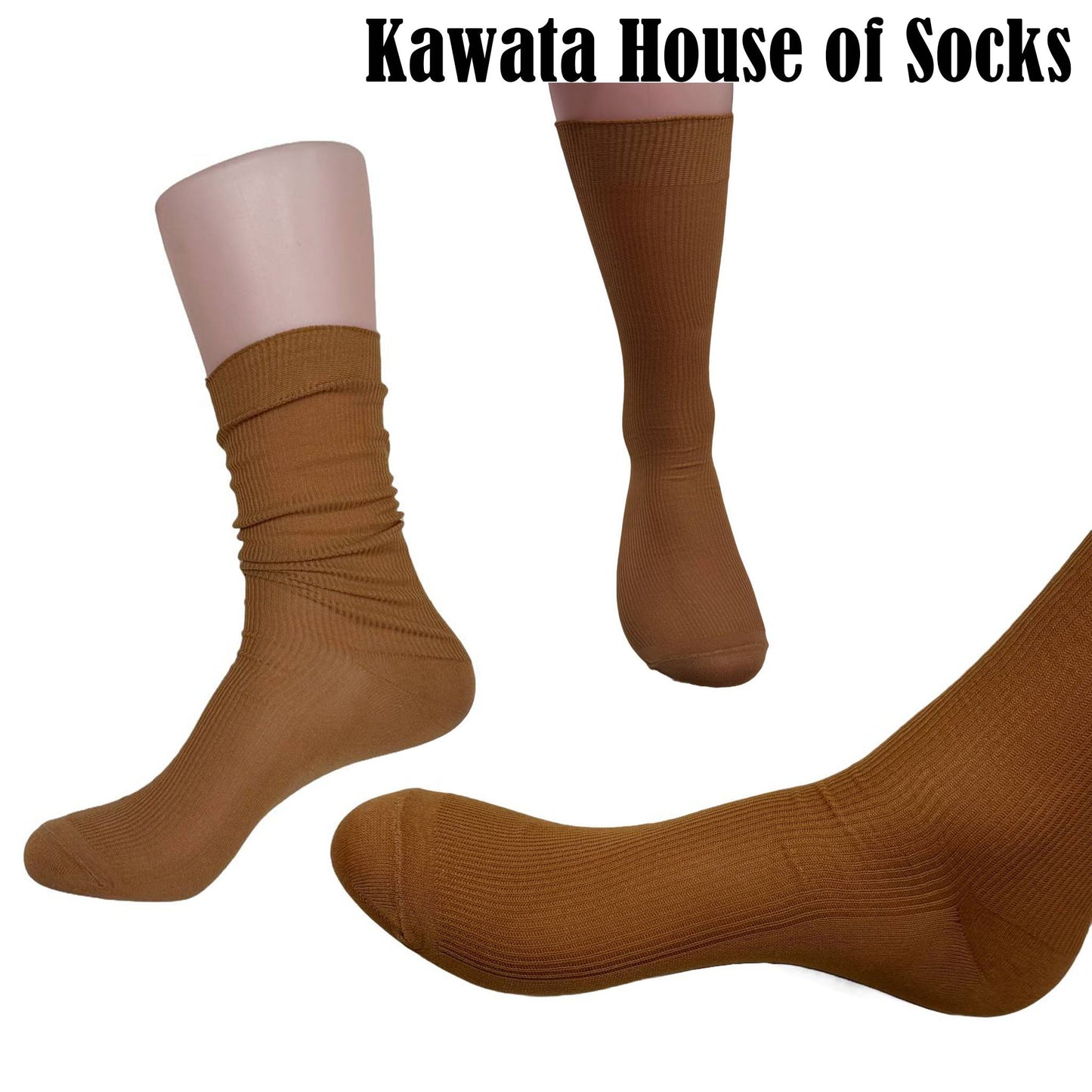 Nylon Long Business Socks | Bundle of 3 Pairs