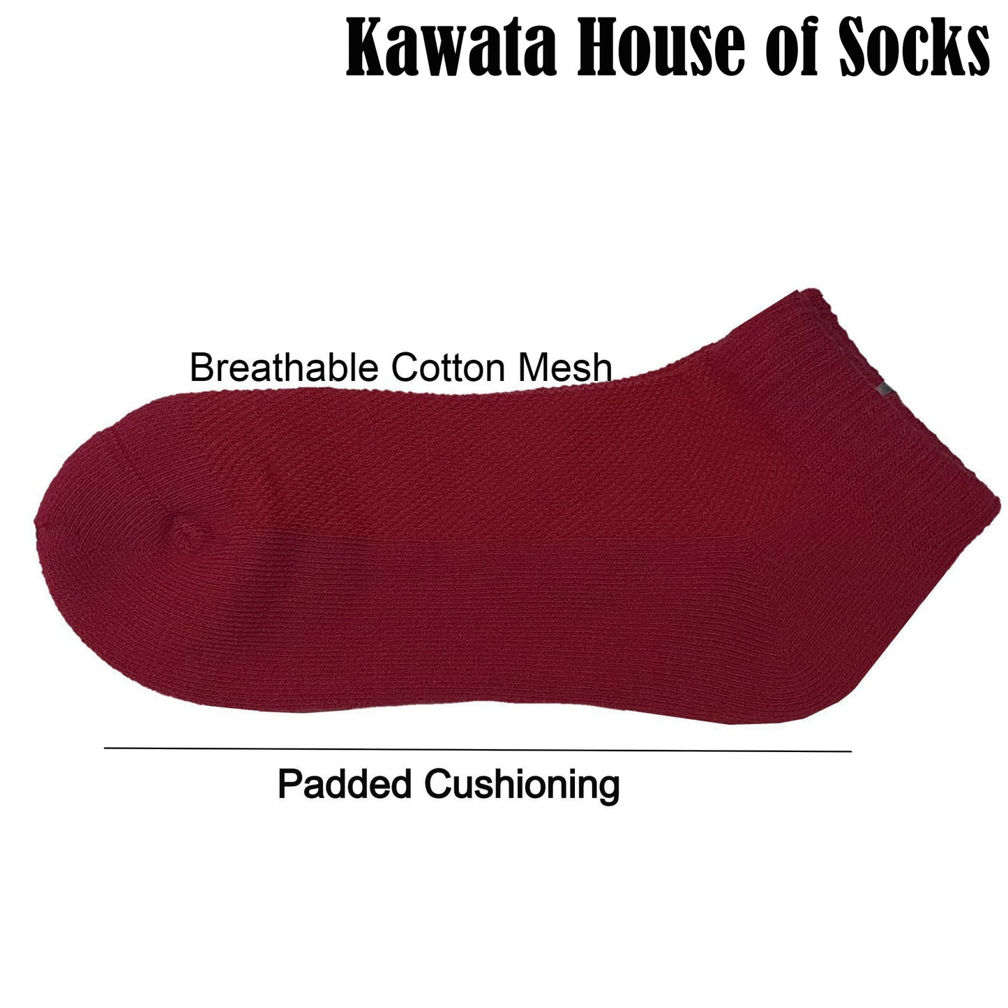 Women Bamboo Cotton Padded Cushioned Socks EU35 - EU40
