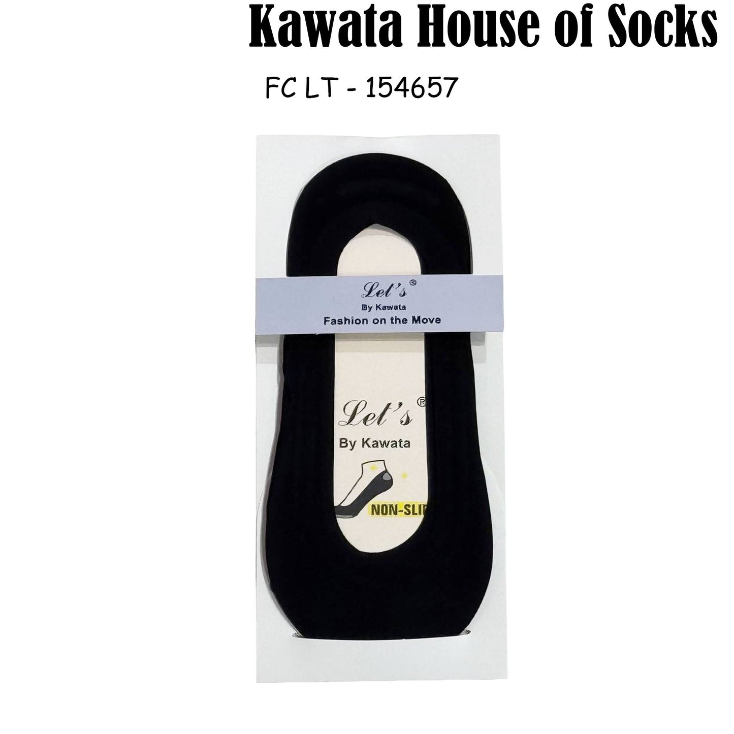 Kawata Nylon Foot Cover Liner with Cotton Base | Low Cut Socks