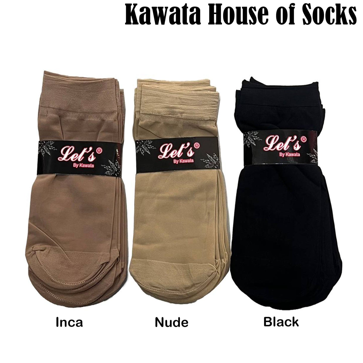 6-in-1 Ankle Stockings - 30 Deniers