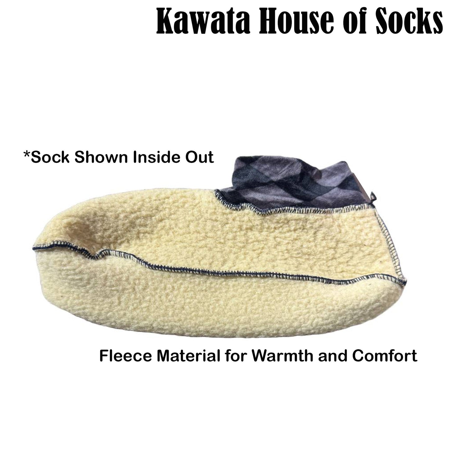 Large Velvet Indoor Socks | Anti-Slip Tawaf Indoor Socks for Hajj & Umrah