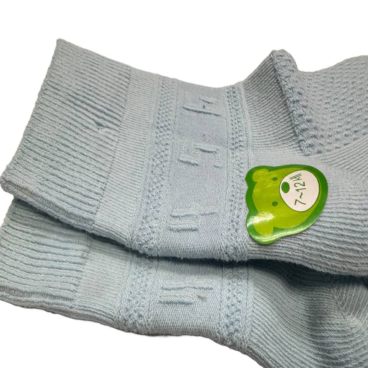 | Stock Clearance | Bundle of 6 pairs 2-5 Years Old Kids Mid Calf Cotton Socks | Kids Socks