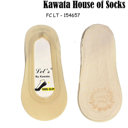 Kawata Nylon Foot Cover Liner with Cotton Base | Low Cut Socks