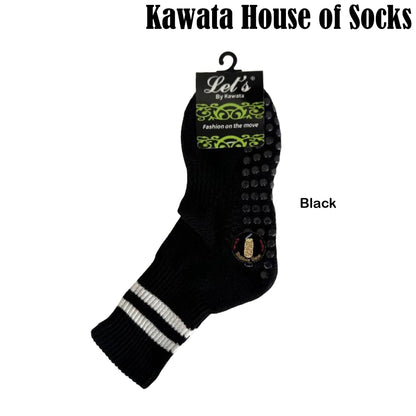 Anti Slip Crew Grip Socks | Pilates Yoga Barre Socks EU36- EU40