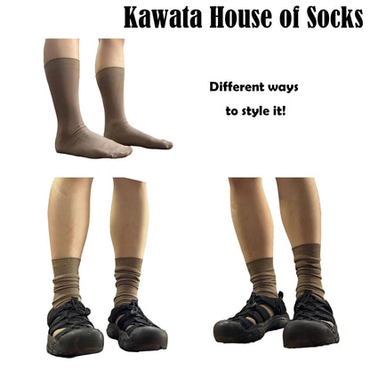 Nylon Long Business Socks | Bundle of 3 Pairs