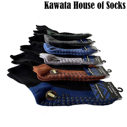 Anti Slip Cushioned Base Grip Socks EU39-EU44 | Yoga Pilate Socks