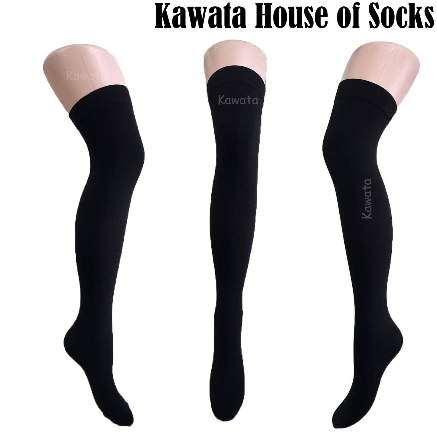 Opaque Over Knee Nylon Stockings | Above Knee Stockings 100 Deniers | Thigh High Stockings