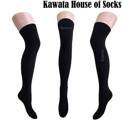 Opaque Over Knee Nylon Stockings | Above Knee Stockings 100 Deniers | Thigh High Stockings