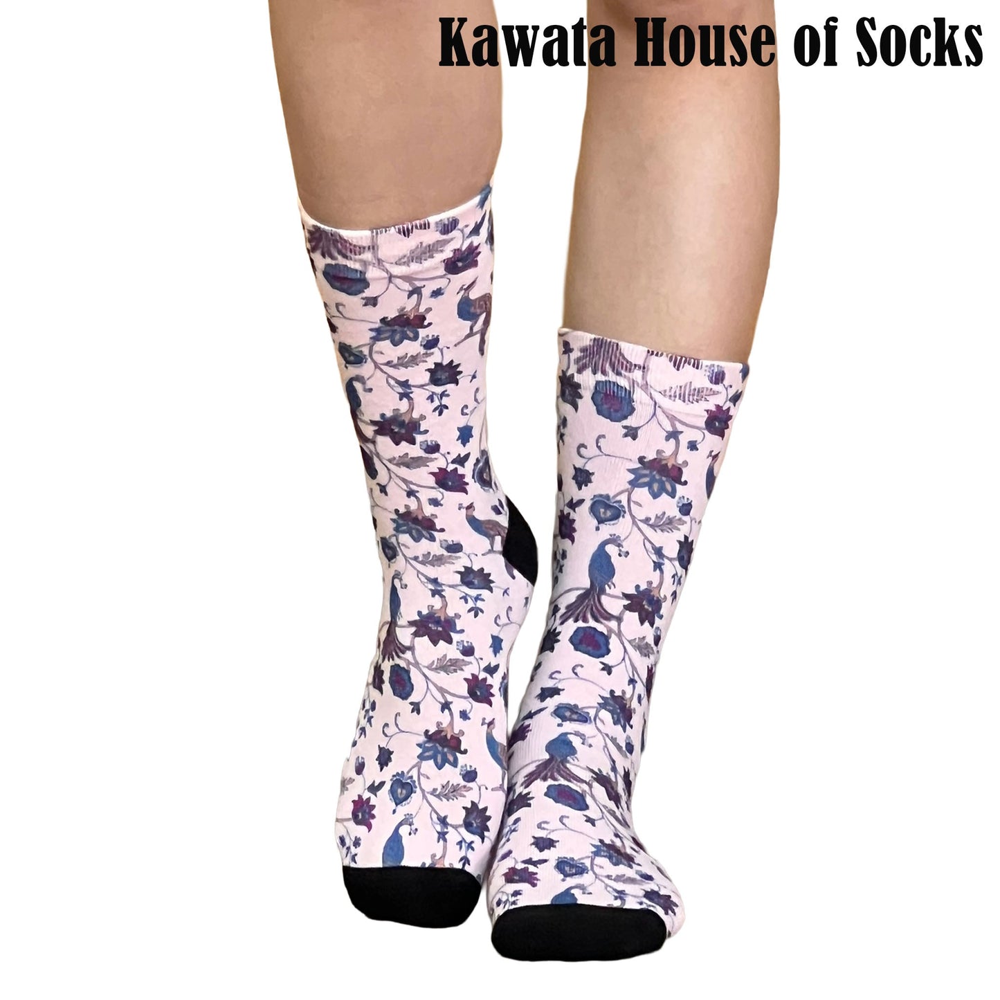 3-in-1 Motif Designs Bundle Mid-Calf Socks EU35-EU39 ( Set C )