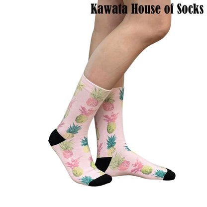 3-in-1 Motif Designs Bundle Mid-Calf Socks EU35-EU39 ( Set C )