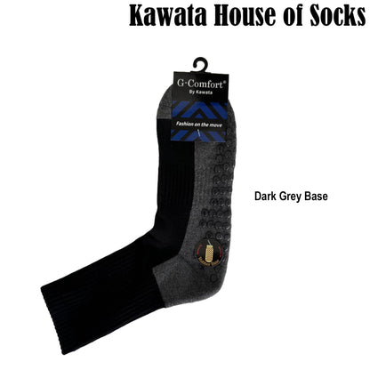 Anti Slip Cushioned Base Grip Socks EU39-EU44 | Yoga Pilate Socks