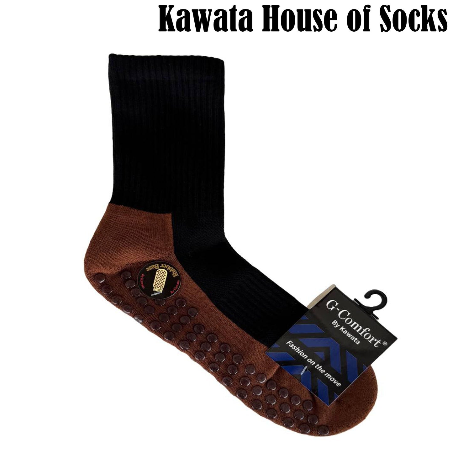 Anti Slip Cushioned Base Grip Socks EU39-EU44 | Yoga Pilate Socks